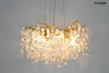 Lampa wisząca RIVIERA 60 złota