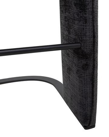 MaMaison krzesło barowe BORA czarne