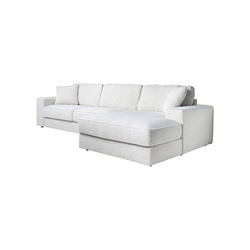 RICHMOND sofa narożna SANTOS R biała