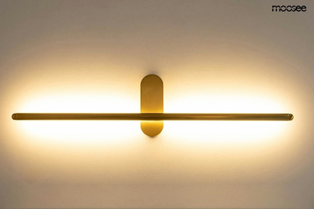 Lampa ścienna TOBIA złota