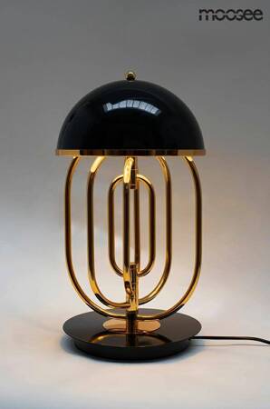 Lampa stołowa BOTTEGA złota / czarna