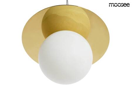 Lampa wisząca HALO - złota