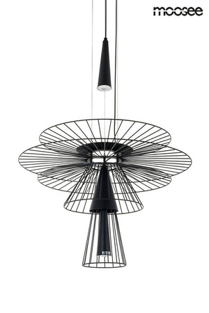 Lampa wisząca SESTO czarna